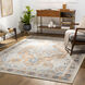 Pisa 108 X 79 inch Light Grey Rug in 7 x 9, Rectangle