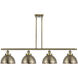 Ballston Urban LED 48.13 inch Antique Brass Island Light Ceiling Light