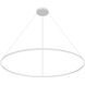 Cerchio LED 70.88 inch White Pendant Ceiling Light