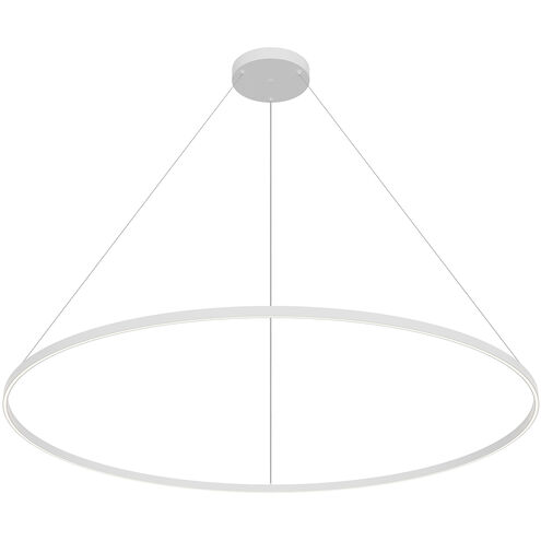Cerchio LED 70.88 inch White Pendant Ceiling Light