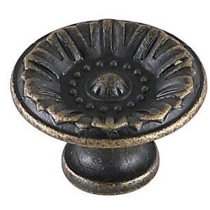 Corio Antique Bronze Hardware Cabinet Knob, Set of 10
