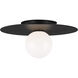 Kelly by Kelly Wearstler Nodes 1 Light 14 inch Midnight Black Flush Mount Ceiling Light