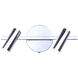 Kelby 2 Light 14.00 inch Track Lighting