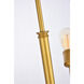 Newtown 6 Light 17 inch Brass Pendant Ceiling Light