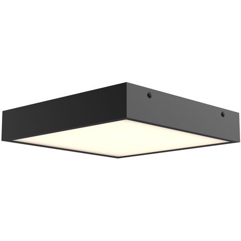Alora Mood Sydney LED 11.13 inch Matte Black Flush Mount Ceiling Light