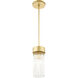 Norwich 1 Light 7 inch Soft Gold Chandelier Ceiling Light