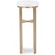 Lombard 22.5 X 9.25 inch Gold Drink Table
