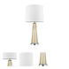 Chiara 29 inch 100.00 watt Polished Chrome Table Lamp Portable Light