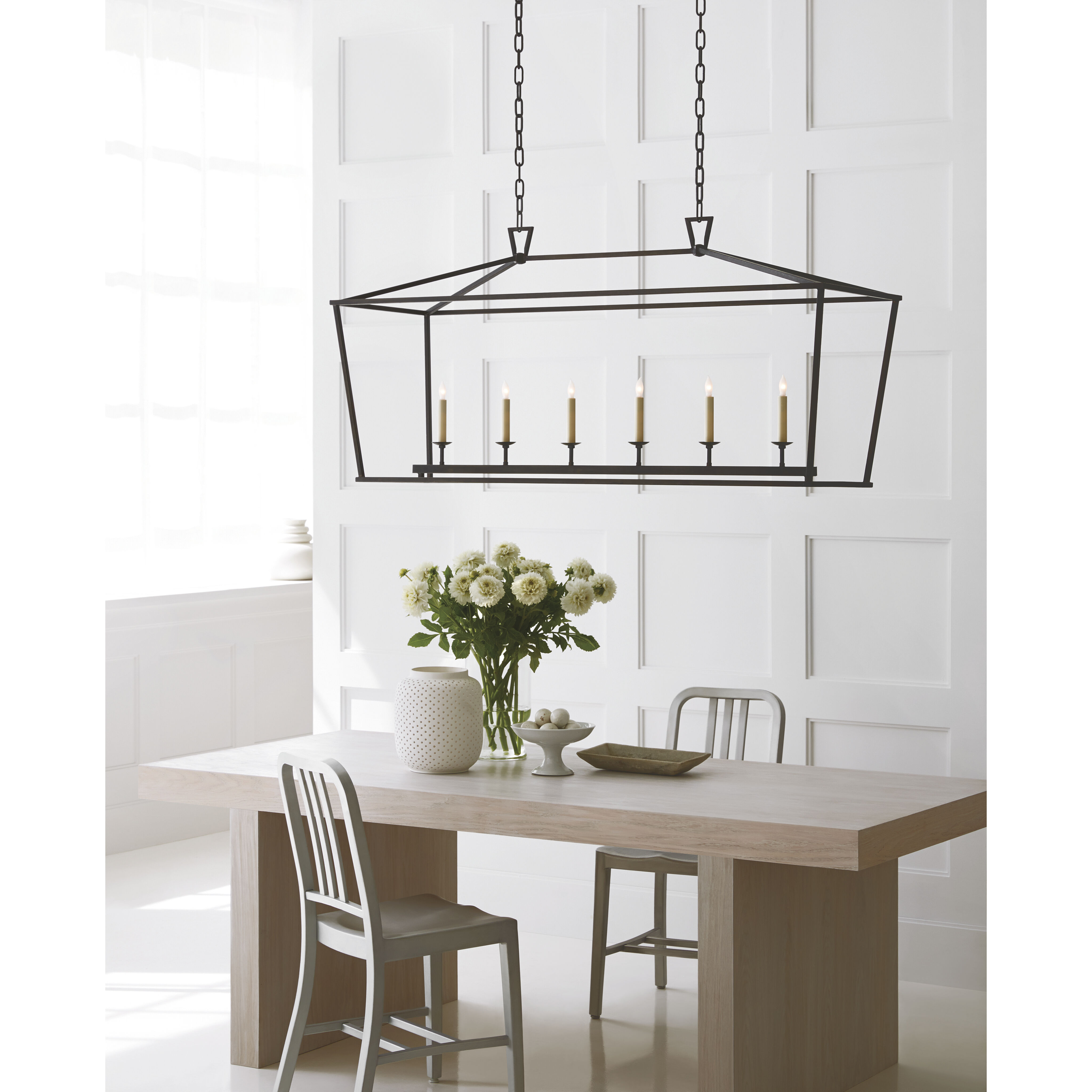 Visual Comfort CHC 2166AI Six Light Lantern Darlana Aged Iron