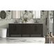 Blakely 84 X 34 inch Chocolate Oak Bathroom Vanity Cabinet