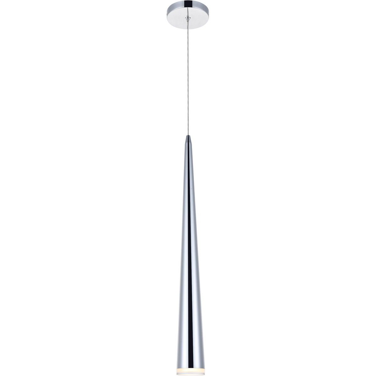 Fantasia LED 4.72 inch Chrome Pendant Ceiling Light