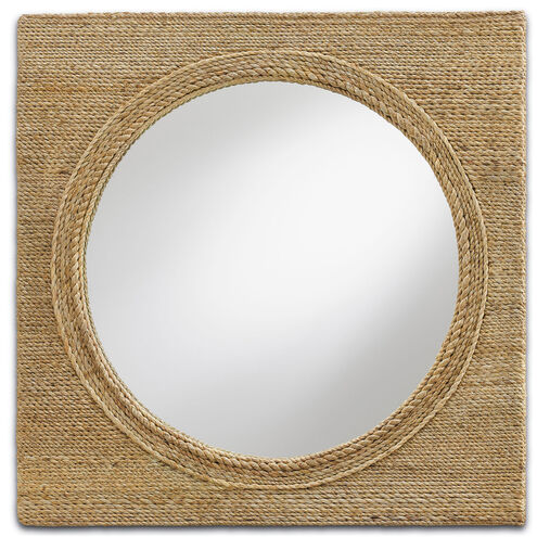 Tisbury 20 X 20 inch Natural/Mirror Wall Mirror, Small