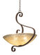 G-cleft 5 Light 25 inch Pearl Silver Pendant Ceiling Light
