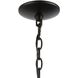 Ramsey 10 Light 34 inch Matte Black Chandelier Ceiling Light