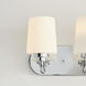 Windom 4 Light 24.38 inch Chrome Wall Bath Fixture Wall Light