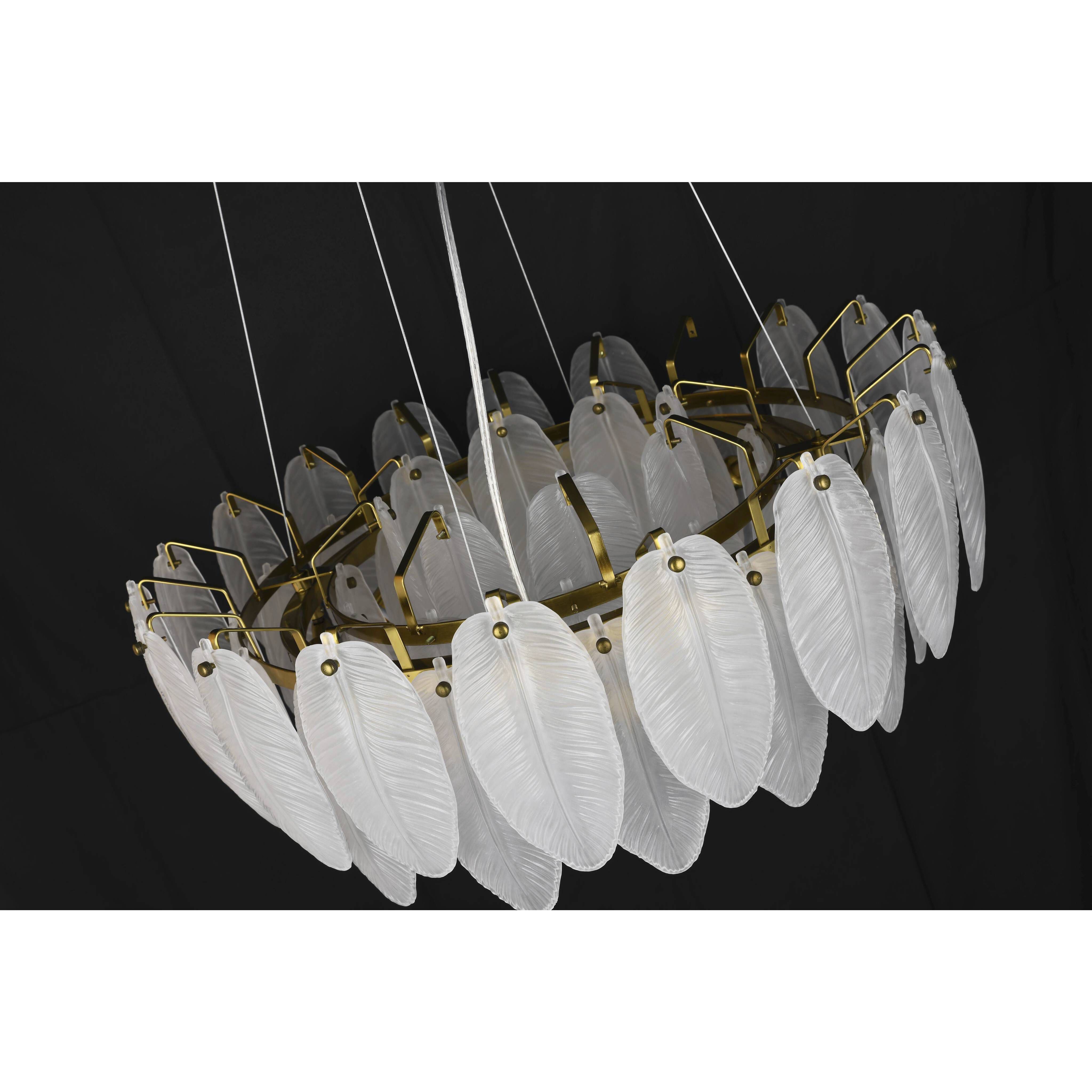 Canada 16 Light 23.6 inch Brass Chandelier Ceiling Light