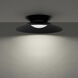 Miso LED 22 inch Black Flush Mount Ceiling Light in 3000K, dweLED