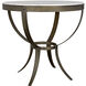 Byron 30 X 30 inch Aged Brass Side Table