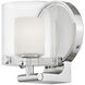 Rixon LED 6 inch Chrome Vanity Light Wall Light