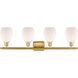 Ballston Eaton LED 36 inch Satin Gold Bath Vanity Light Wall Light, Ballston