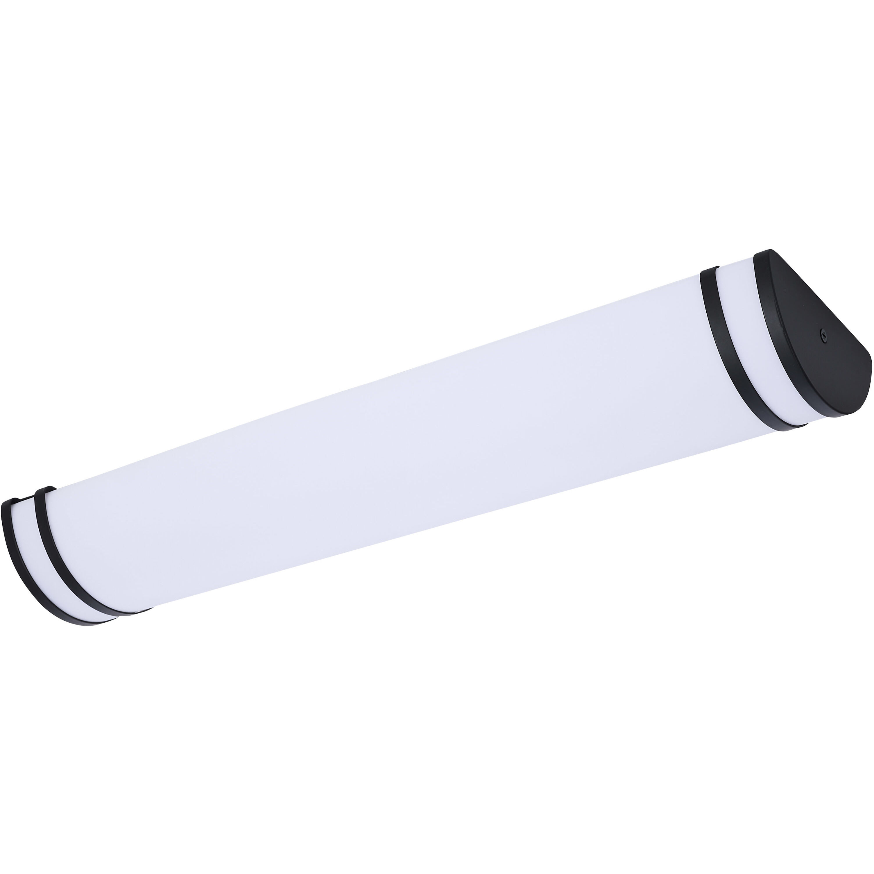 Glamour LED 24.02 inch Black Bath Vanity Light Wall Light