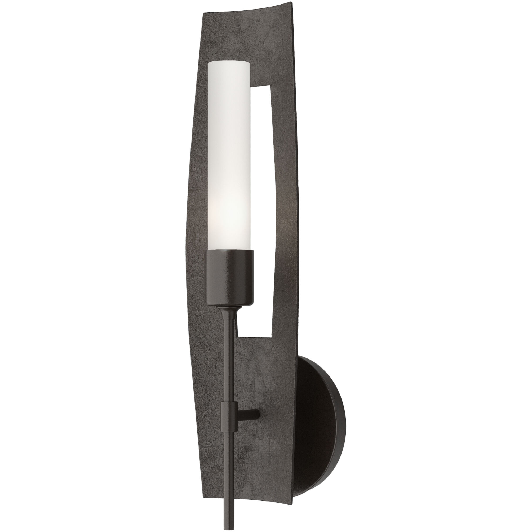 Passage 1 Light 5.3 inch Oil Rubbed Bronze Sconce Wall Light in Frosted