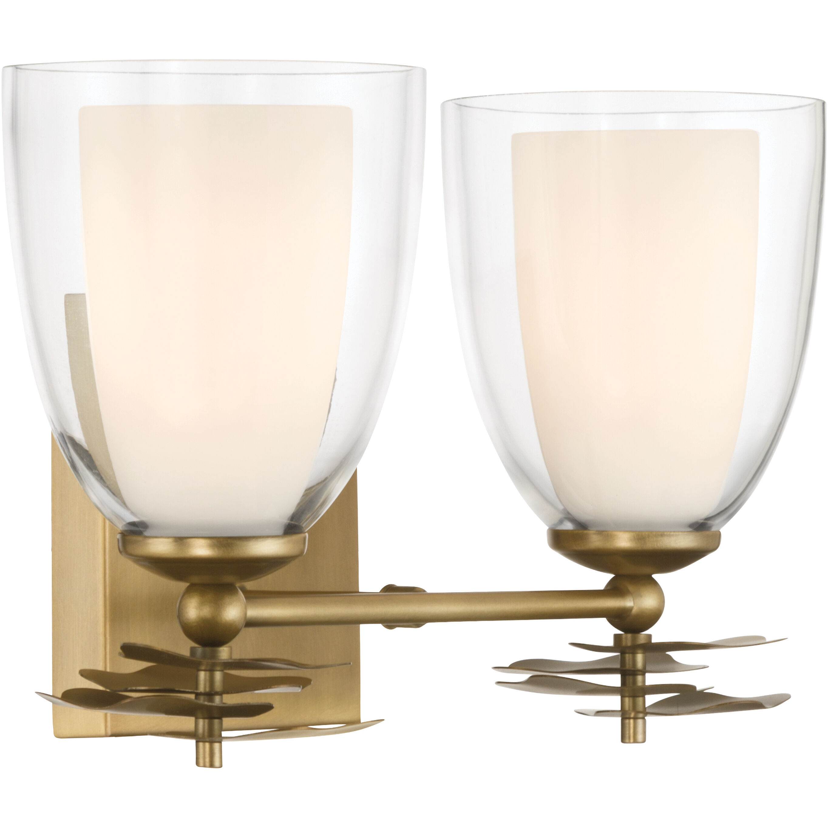 Elowen 2 Light 13.25 inch Legacy Brass Vanity Wall Light