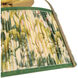 Alora Mood Scout 1 Light 13.25 inch Brushed Gold and Green Linen Semi-Flush Mount Ceiling Light