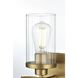 Thane 1 Light 5 inch Satin Gold Bath Sconce Wall Light