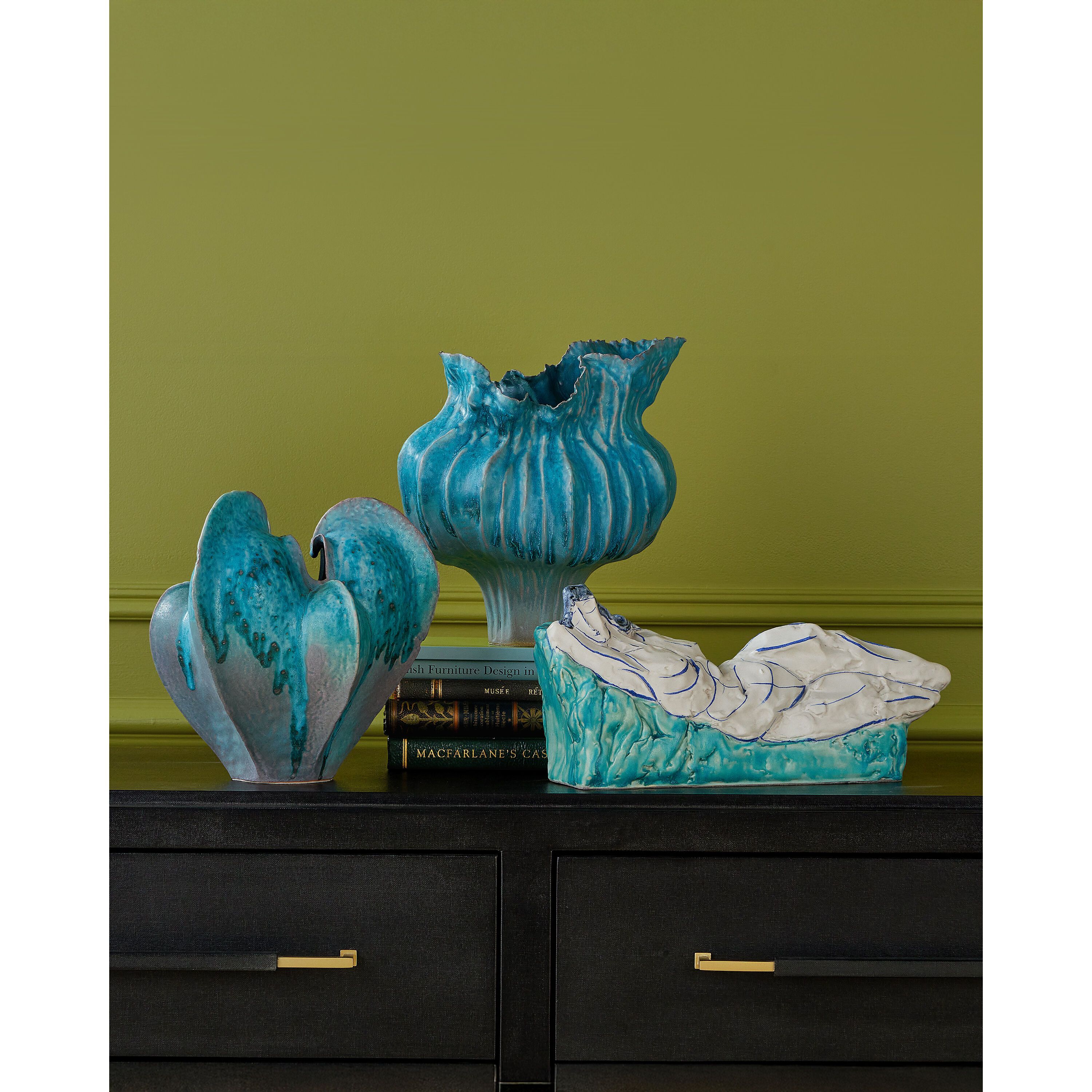 Free-Form 11.75 inch Vase