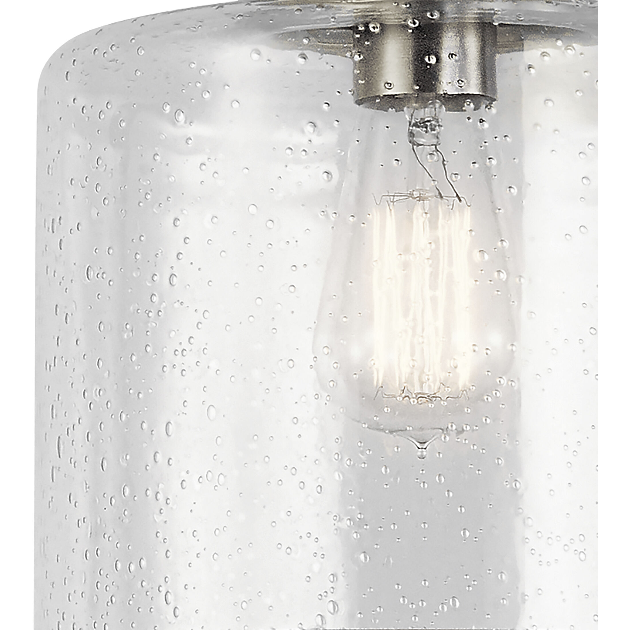 Winslow 1 Light 9 inch Brushed Nickel Semi Flush Light Ceiling Light