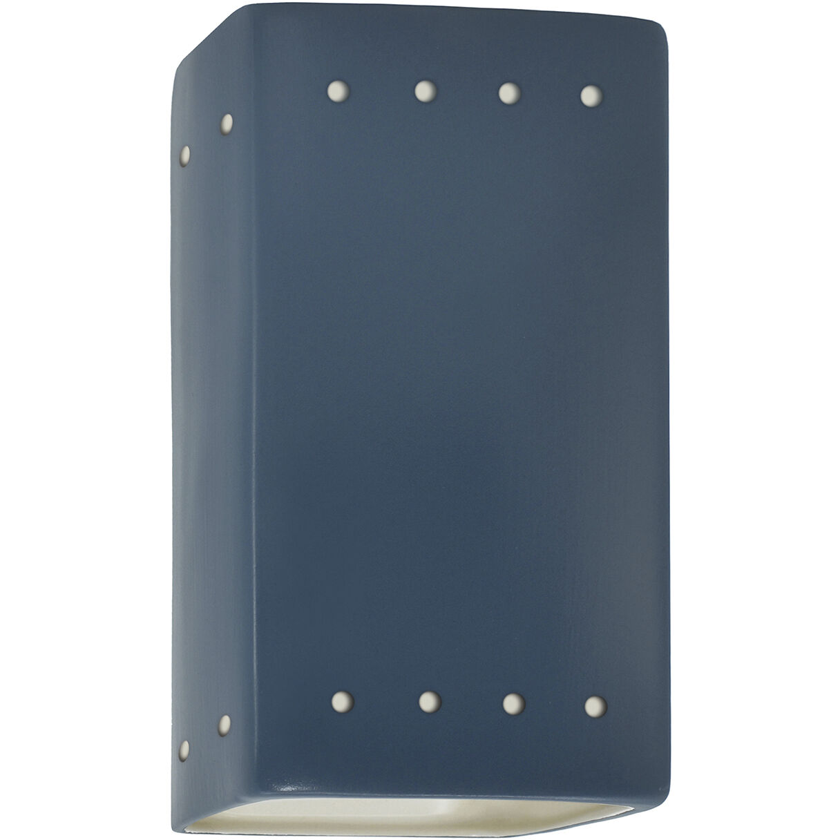 Ambiance 1 Light 5.25 inch Midnight Sky Wall Sconce Wall Light in Incandescent, Midnight Sky/Matte White