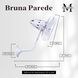 Matthews Gerbar Bruna Parede 21 inch Gloss White Directional Wall Fan