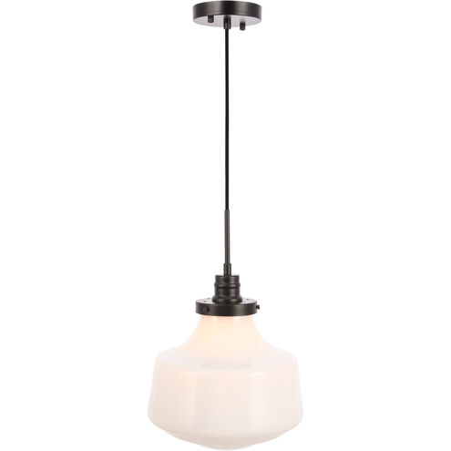 Lyle 1 Light 11 inch Black Pendant Ceiling Light