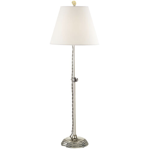 Suzanne Kasler Wyatt 20.5 inch 60.00 watt Polished Nickel Accent Lamp Portable Light in Linen