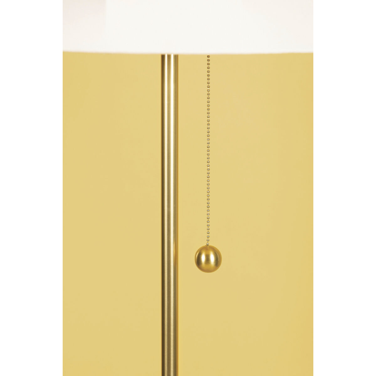 Meshelle 64.25 inch 25.00 watt Aged Brass Floor Lamp Portable Light