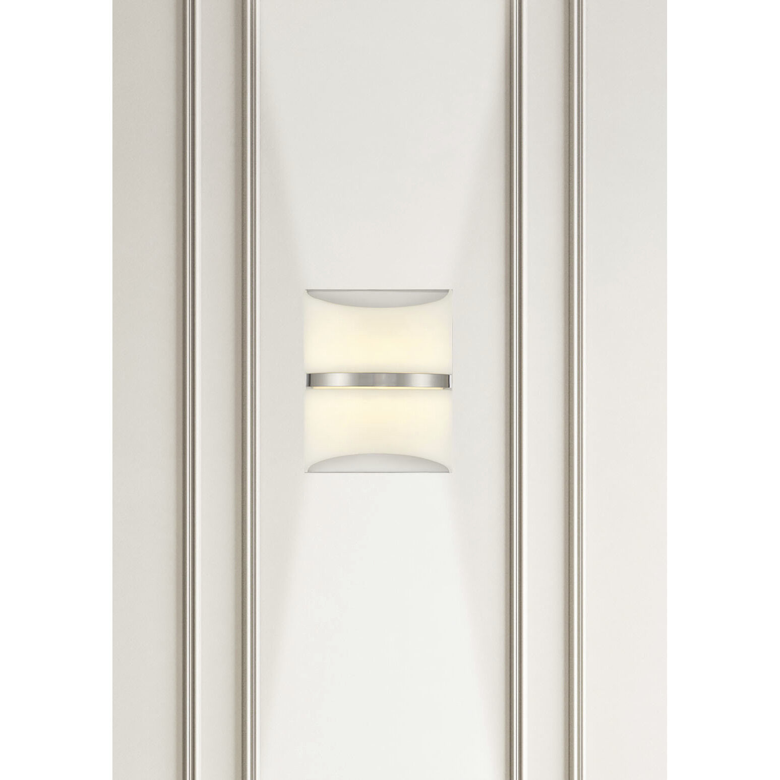 Velaux LED 8.5 inch Brushed Nickel Wall Sconce Wall Light