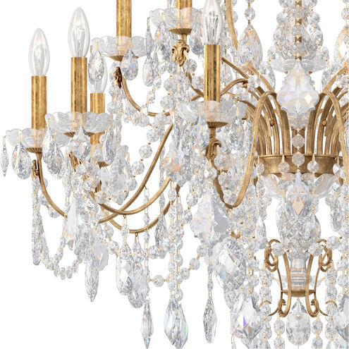 Century 20 Light 37 inch French Gold Chandelier Ceiling Light