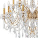 Century 20 Light 37 inch French Gold Chandelier Ceiling Light
