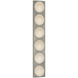 Kelly Wearstler Dichotomy LED 4.5 inch Pewter ADA Sconce Wall Light