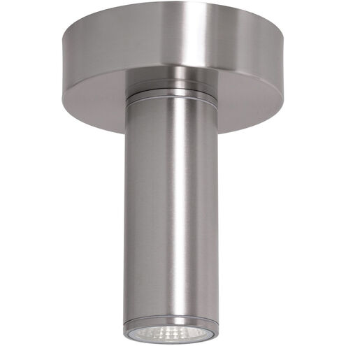 Beverly LED 5.91 inch Satin Nickel Outdoor Flush Mount