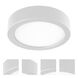 Fleet 1 Light White Fan Light Kit