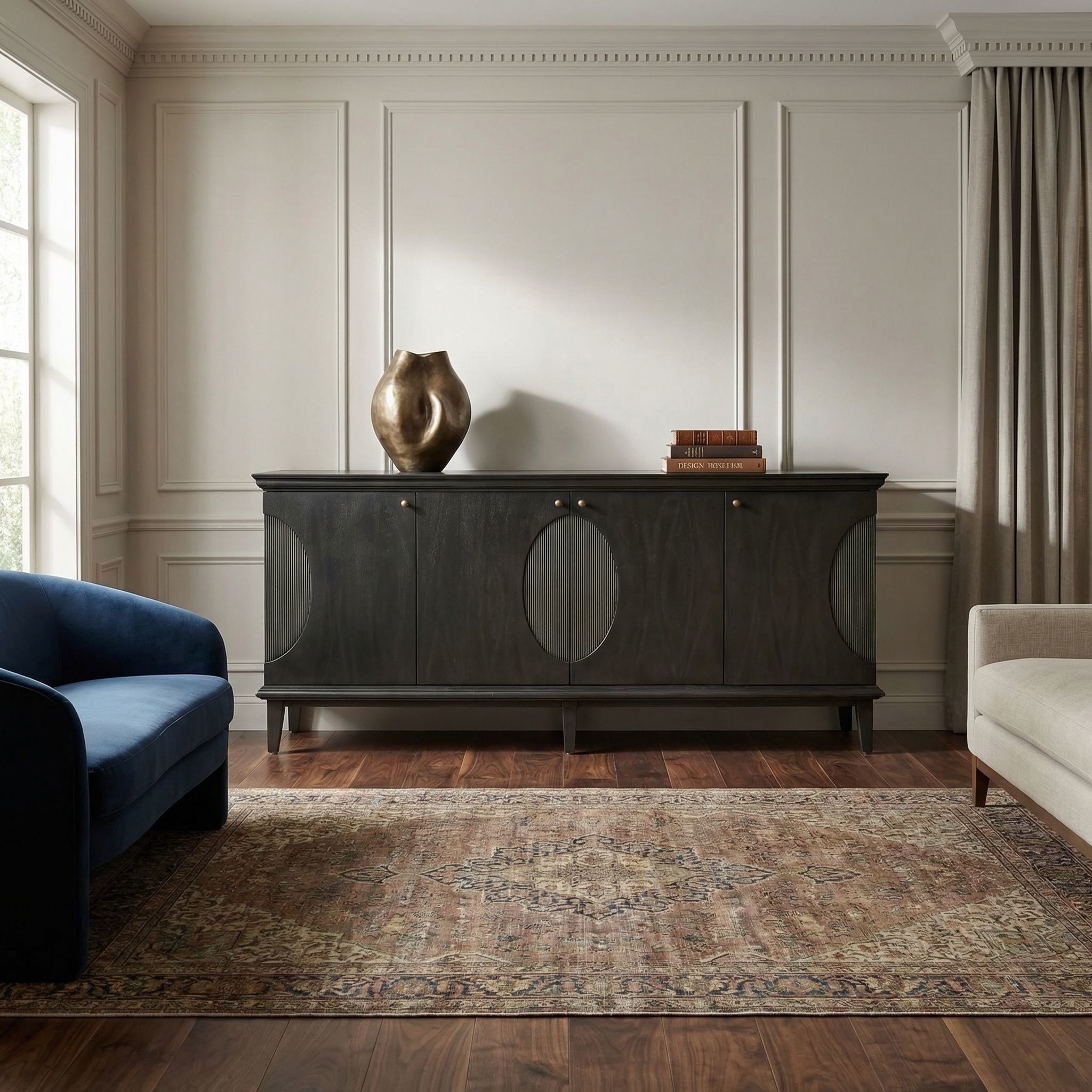 Dumont 74.5 X 22 inch Pale Sideboard