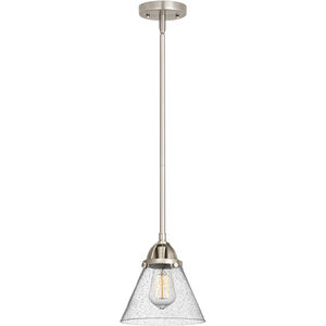 Nouveau 2 Cone 1 Light 7.75 inch Mini Pendant