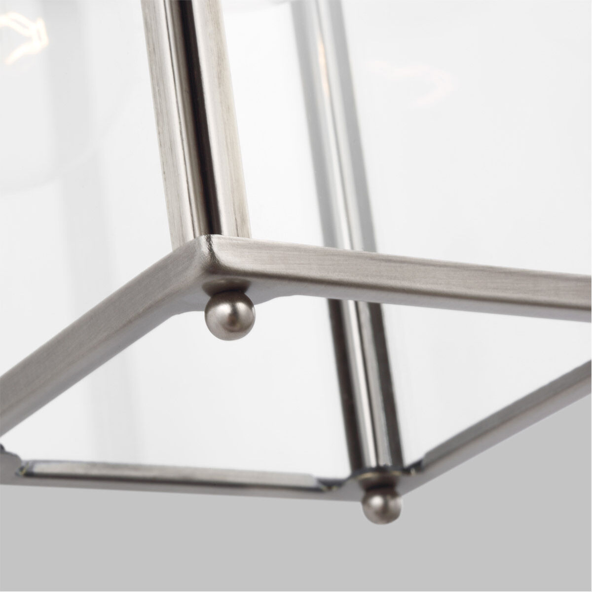 New Castle 1 Light 10.25 inch Antique Brushed Nickel Outdoor Wall Lantern, Large