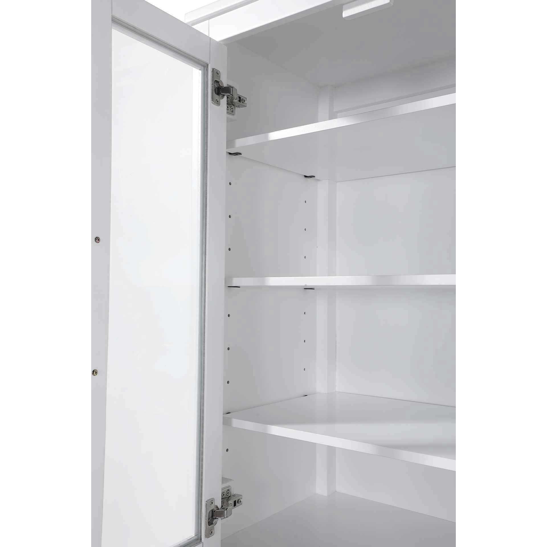 Millie White Bathroom Storage Cabinet