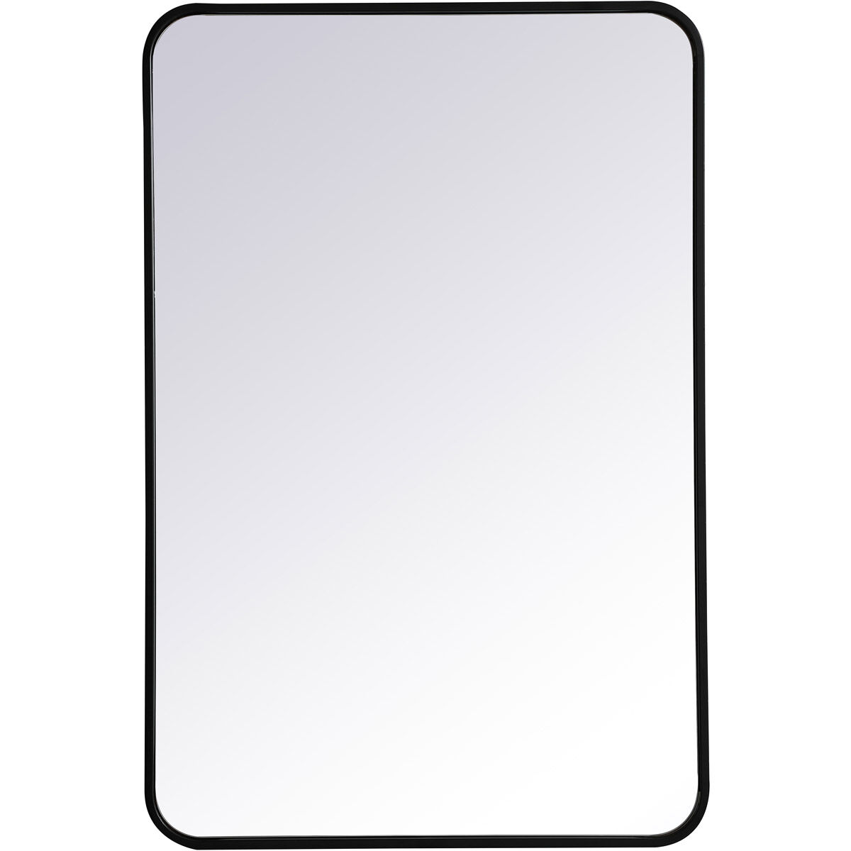 Evermore 36 X 24 inch Black Mirror