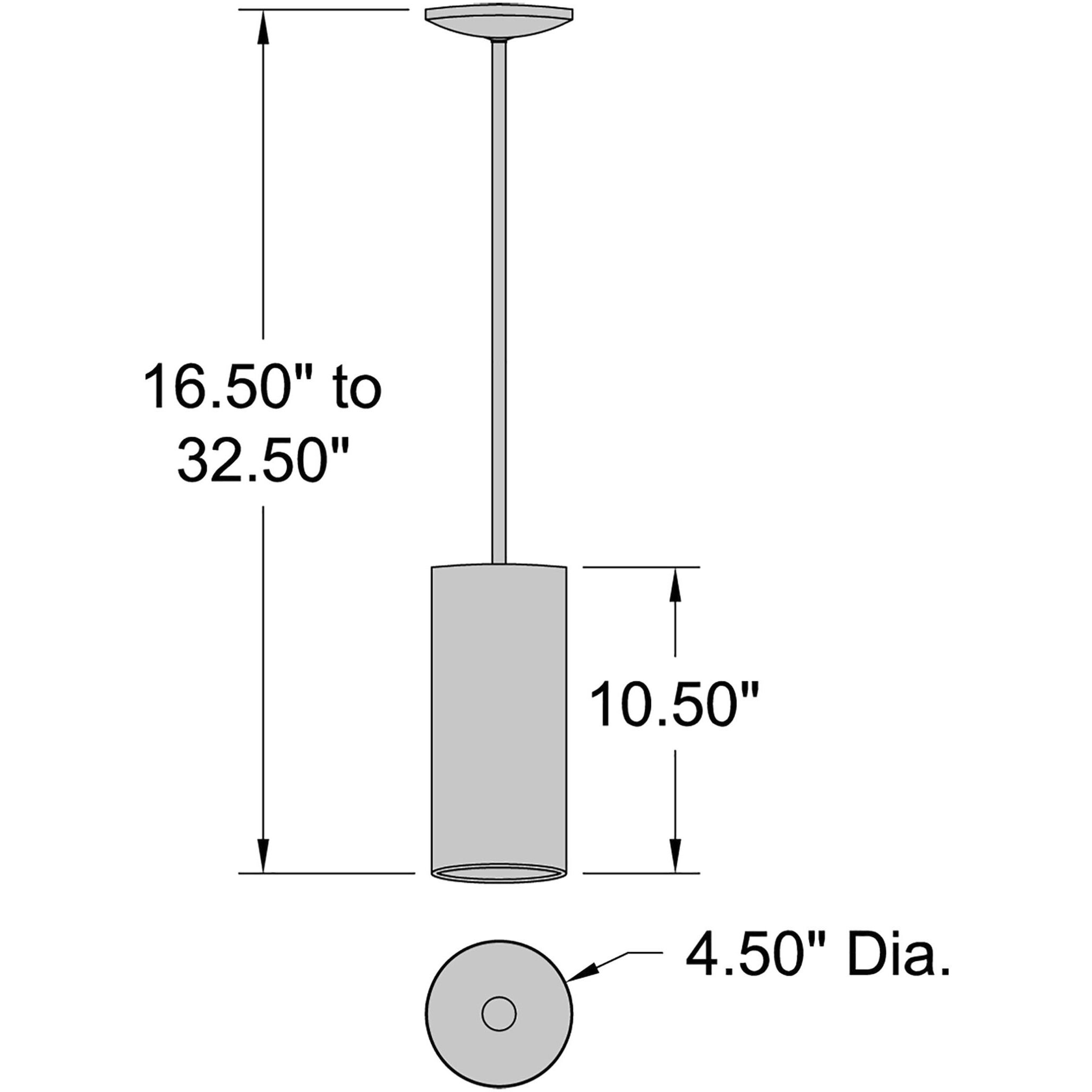 Pilson 4.75 inch Matte Black Pendant Ceiling Light