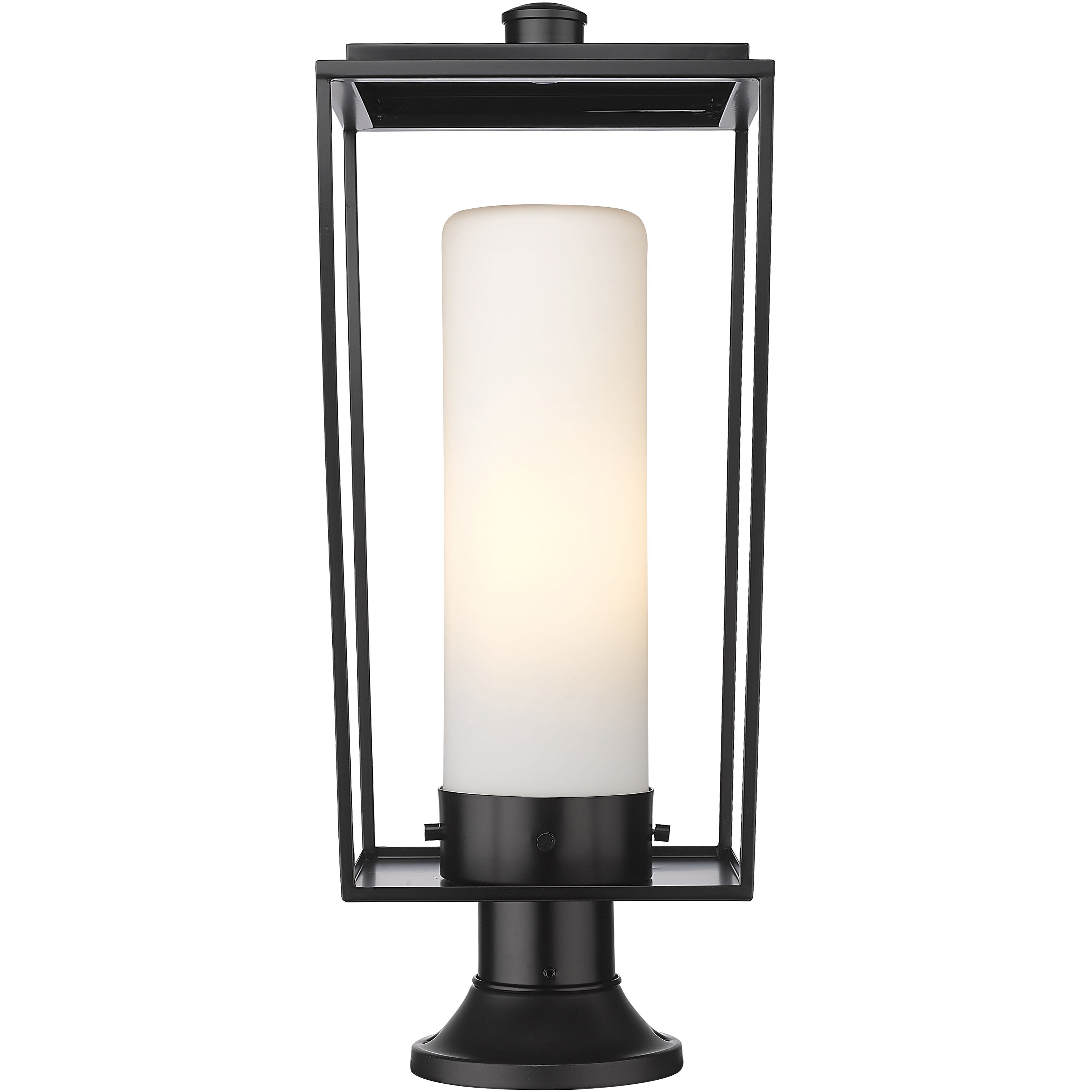 Sheridan 1 Light 24.5 inch Black Outdoor Pier Mounted Fixture