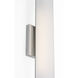 Barbara Barry Windchime LED 2.5 inch Polished Nickel ADA Tubular Sconce Wall Light